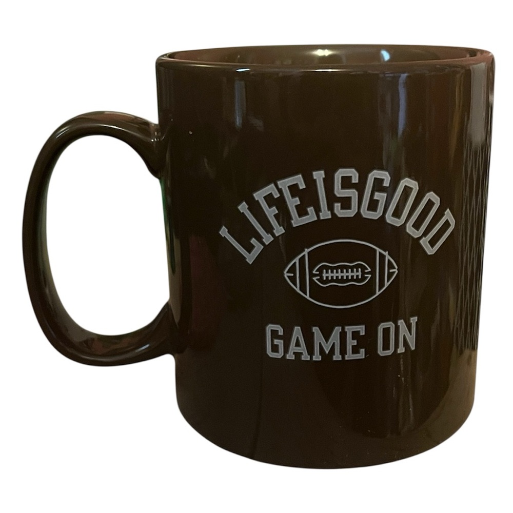 Life Is Good Game Day Coffee Mug